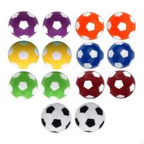 Stalo futbolo kamuoliukų rinkinys - 14 vienetų, 36 mm skersmens, skirtas namų pramogoms