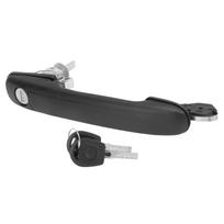 Išorinė durų rankena Priekinė Kairė Dešinė 6K0837205 su 2 raktais Pakeitimas Seat Alhambra 1996 2010 gray