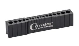 Gręžimo šablonas Condor Werkzeug C9699; 3,0-9,5 mm