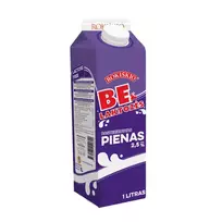 Pienas ROKIŠKIO BE LAKTOZĖS 2,5%, 1 l
