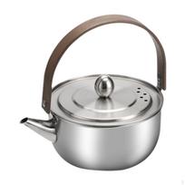 0,5 L Kempingo arbatinukas Virdulys Anti-Scald ir Užrakinama rankena Arbatinukas Arbatos puodas skirtas sidabras