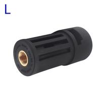 Slėgio plovimo jungties adapteris, skirtas prijungti AR/Interskol/Lavor/Bosche/Huter/M22 Lance Wand su Karcher vandens pistoleto moterišku adapteriu violetinė