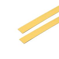 5M PVC Dekoratyvinė Juosta Lipni Vandeniui Atspari Sienos Krašto Juosta Lubų Plytelių Tarpo Lipdukas Dirbtinio Metalinio Aukso Juosta 1.1cm auksinė