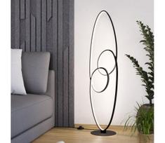 Eglo 901015 - LED toršeras GIANELLA LED/38W/230V 3000K juoda