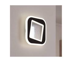 Eglo 901239 - LED sieninis šviestuvas MACCHIONI LED/12W/230V 4000K juoda