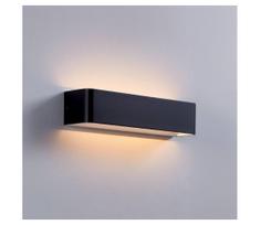 Eglo 901018 - LED sieninis šviestuvas SANIA LED/12W/230V 3000K juoda
