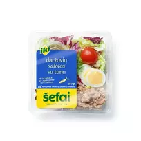 Daržovės su tunais IKI ŠEFAI, 230 g
