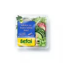 Salotos su kepta lašiša BOWL IKI ŠEFAI, 280 g