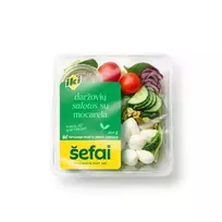 Daržovių salotos su mocarela IKI ŠEFAI, 230 g
