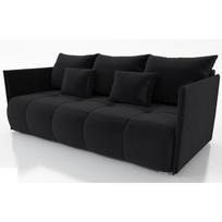 Sofa-lova Nesta, juoda, gobelenas