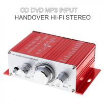 12V perdavimo Hi-Fi automobilio stereo stiprintuvo palaikymo CD / DVD / MP3 įvestis