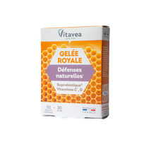 VITAVEA Bičių pienelis, vit. C, D, Suprabiotique®, 30 kapsulių