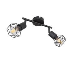 Globo - LED akcentinis šviestuvas XARA 2xE14/6W/230V juoda