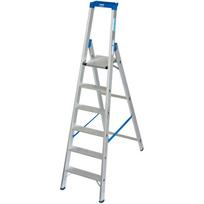 124531 KRAUSE STABILO LAISVAI PASTATOMOS KOPĖČIOS. ALUMAS. 6 PAKOPOS