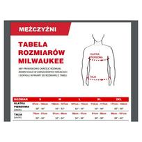 4932492943 MILWAUKEE M12 HJBL5-201 ŠILDOMA STRIUKĖ (JUODA, XL DYDIS)