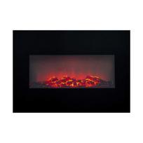 Elektrinis židinys Classic Fire Memphis Juoda 1800 W 66 x 13 x 46 cm