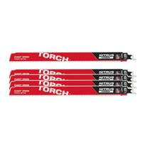 48006553 MILWAUKEE PJŪKLELIAI SABLINIAM PJŪKLUI TORCH™ NITRUS CARBIDE™ (300 MM, 5 VNT.)