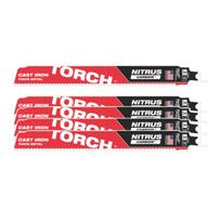 48006552 MILWAUKEE „THE TORCH™“ NITRUS CARBIDE™ PJŪKLELIAI TIESINIAM PJŪKLO (5 VNT., 230 MM)