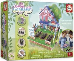 Rinkinys 3D dėlionė su augalų auginimu 3D DREAM GARDEN 2 in 1 URBAN GARDEN