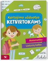 Kartojimo užduotys ketvirtokams. Matematika. Lietuvių kalba