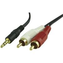 Intos InLine 2 x RCA male to 3.5 mm male cable, 1.8 m (301968)