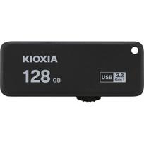 Kioxia 128GB TransMemory U365 USB 3.2 Juoda