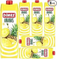 "Dimes" vaisių sultys su ananasų skoniu 1000 ml x 6 vnt. su "Pufai Grocery",