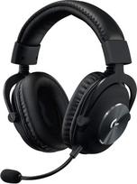 "Logitech G PRO X" (2-osios kartos) žaidimų ausinės (su Blue VO! CE, DTS ausinėmis: X 7.1 ir PRO-G 50 mm garsiakalbiais, skirta kompiuteriui, PS4, "Switch", "Xbox One", VR), juoda