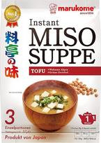 "Marukome" momentinė Miso sriuba (Japonija su tofu, be natrio glutamato, greitai paruošiama) 1 x 57g