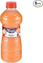 6x Yoga Succo Ace Vaisių sultys iš apelsinų sulčių morkų citrinų 1 litras