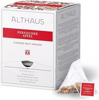 Althaus Tea Persian Apple ⋅ Vaisių arbata piramidiniame maišelyje "Pyra Pack" ⋅ Vaisių arbata su obuolių skoniu ⋅ 15 x 2,75 g