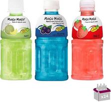 Mogu Mogu - Schwarze Johannisbeere - Erdbeere - Melone - 24x32cl