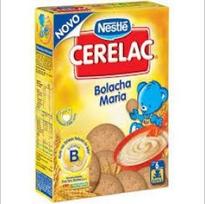 Preparatas pieno košei, kilmės šalis Portugalija Nestlé, dėžutė 250 g - CERELAC Bolacha Maria 250g