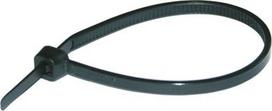 Cable tie 160x4.8mm UV, black, 100pcs. 262615 | 4011923557041