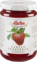 "Darbo Naturrein" braškių uogienė "Extra", 450 g stiklainis