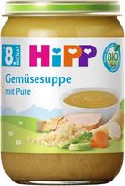 "HiPP" ekologiška sriuba nuo 8 mėnesių daržovių sriuba su kalakutiena, 190 g, 6 vnt. (6 x 190 g)