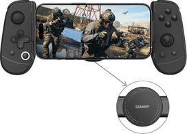 "Leadjoy M1" mobilusis žaidimų valdiklis "iPhone iOS" su aušinimo linijos plokštele, "Hall Effect" jutikliai, "iPhone" valdiklis su turbo funkcija, žaidžiant "Xbox GeForceNOW", "Genshin Impact", "Diablo", COD, "Apex