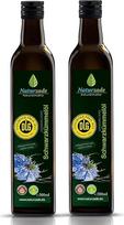 "Naturzade" juodųjų kmynų aliejus, 1000 ml, nefiltruotas, stiklinis butelis (2 x 500 ml), šalto spaudimo, tiesiogiai iš gamintojo