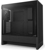 "NZXT H5 Flow" - kompaktiškas ATX "Midi Tower" žaidimų kompiuterio korpusas - didelis oro srautas - 2 x 120 mm ventiliatoriai - 360 mm priekinis ir 240 mm - juodas