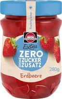 "Schwartau Extra Zero Strawberry", vaisių užtepėlė be pridėtinio cukraus, 15 kcal 25 g, 280 g