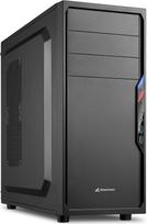 "Sharkoon VS4-V" kompiuterio korpusas (ATX, 3 x 3,5 colių HDD montavimo galimybė, kabelių valdymo sistema)