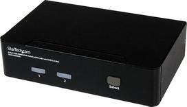"StarTech.com" 2 prievadų USB HDMI KVM jungiklis su garso ir USB 2.0 šakotuvu