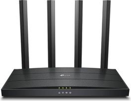 "TP-Link Archer AX18 Wi-Fi" 6 "Wi-Fi" maršrutizatorius, dviejų juostų AX1500, 4 gigabitiniai prievadai, WPA3, tėvų kontrolė, svečių tinklas, be DSL funkcijos