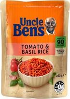 "Uncle Bens Express" pomidorų ir bazilikų ryžiai 250g