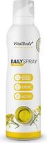 "VitalBody+ DailySpray", rapsų aliejaus purškiklis kepimui, kepimui ant grotelių ir kepimui, 800 porcijų, 2 kcal viename purškiklyje, idealiai tinka svorio metimui, nesvylantis kepimo purškiklis, atskiriamasis purškiklis, sertifikuotas ir laboratorinis