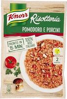 15 x Knorr Risotto Pomodoro e Porcini 175 g 100% itališki ryžiai su pomidorais ir Porcini grybais Paruošti patiekalai Ryžių patiekalai