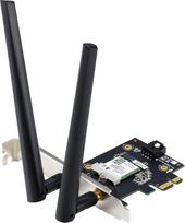 ASUS PCE-AX1800 tinklo adapteris (AX1800 Dviejų juostų PCI-E "WiFi 6" (802.11ax) "Bluetooth 5.2", WPA3 tinklo apsauga, OFDMA ir MU-MIMO