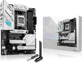 ASUS ROG STRIX B650-A Gaming WiFi pagrindinė plokštė AMD AM5 lizdas (Ryzen 7000, ATX, DDR5 atmintis, 12+2 maitinimo pakopos, USB 3.2 Gen 2x2 Type-C, PCIe 5.0, Q-Release, WiFi 6E, Aura Sync)