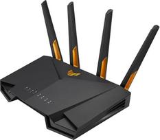 ASUS TUF Gaming AX3000 V2 dviejų dažnių WLAN kombinuotasis maršrutizatorius (pririšimas kaip 4G ir 5G maršrutizatoriaus pakaitalas, "WiFi 6", iki 3000Mbps, mobiliųjų žaidimų režimas, 2,5Gbps prievadas, "AiMesh", "AiProtection Pro")