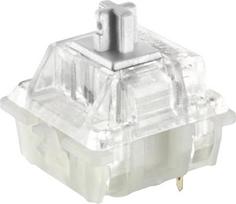 Cherry MX mechaninės klaviatūros jungiklių pakuotė | Plokšteliniai jungikliai | MX1A51NA (Cherry RGB Speed Silver, 90 vnt.)